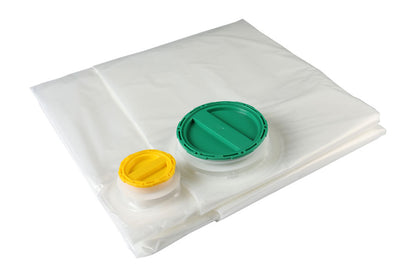 (100pes) 1000L zak in doos 1000 liter aseptische zakken voor gebruik in vaten voor onze vloeibare voedselverpakkingen